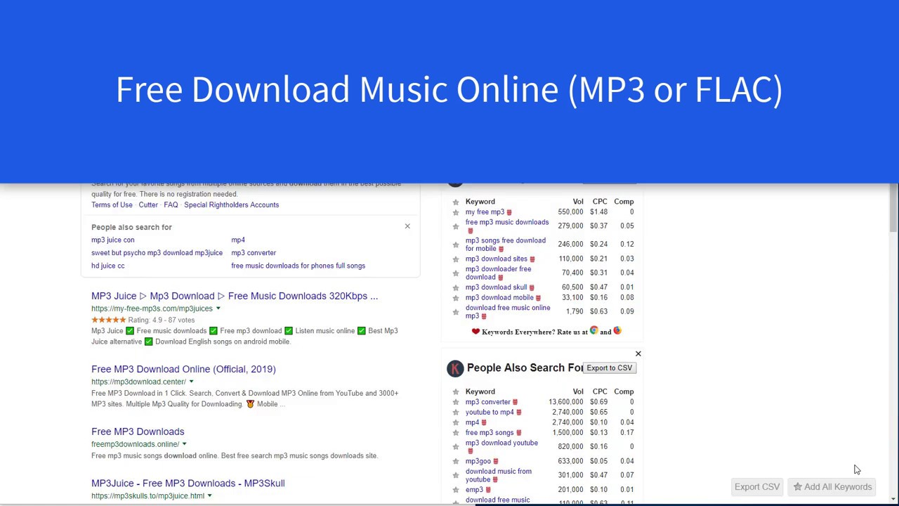 How to download music from youtube online